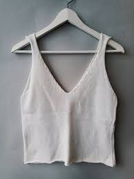 Your sassy start sleeveless crochet lace top in white. Linen Knit Tank Top White Boho Top Silk Tank Top Linen Crop Etsy