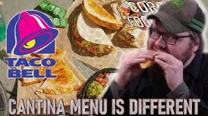 New Taco Bell Cantina Menu is Something Else