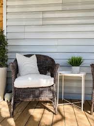 With the piece of wicker furniture on top of a piece of plastic, in an open area, spray the entire piece with enough oil to coat the surface. How To Update Old Wicker Furniture Iekel Road Home