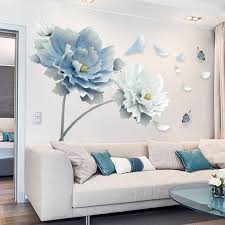 Get the best deals on butterfly removable wall stickers. Large White Blue Flower Lotus Butterfly Removable Wall Stickers 3d Wall Art Decals Mural Art For Living Room Bedroom Home Decor Wall Stickers Aliexpress