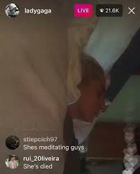 6 years ago, the iconic Lady Gaga meme "She's meditating guys" "She's died"  was born. 😂 • • • #ladygaga #gaga #littlemonster #meme #funny… | Instagram