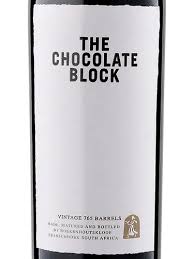 Boekenhoutskloof The Chocolate Block Vivino
