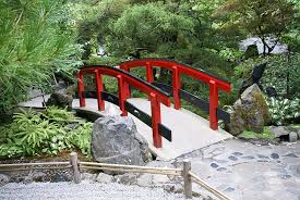 View from japanese wooden bridge. Free Photo Bridge Red Botanical Garden Butchart Gardens Garden Japanese Garden Railing Hippopx