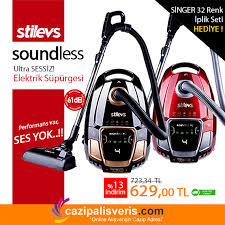 Performans Var Ses Yok Stilevs Ten Soundless Ultra Sessiz Elektrik Supurgesi Hem De Hediyeli Hemen Tiklayin Elektrik Renkler