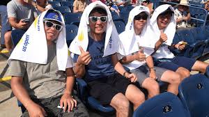 Image result for tennis fans in stands