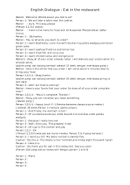 Any dialogue would be an example of this. Doc Dialog Bahasa Inggris Medic Dentist Academia Edu