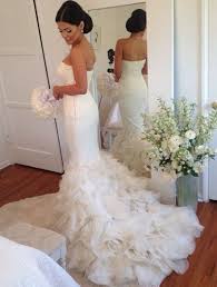 This Is The Vera Wang Dress That Kim Kardashian Wore But Altered To Be Strapless I Wedding Dresses Vera Wang Beautiful Wedding Dresses Wedding Dress Fishtail