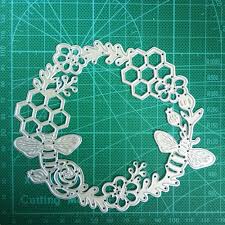 See more ideas about card making templates, card tutorials, fancy fold cards. The Bees Wreath Cutting Dies Stencils Scrapbooking Template For Card Making Dies Templates Embossing Mould Crafts Template Dies Cut For Album Paper Card Decor Craft Buy Online In Antigua And Barbuda At