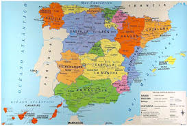 Directorio de provincias de españa y sus callejeros. Mapa De Espana Fisico Con Provincias O Rios Para Imprimir