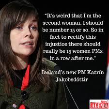 Meet Katrín Jakobsdóttir: The new PM of Iceland. She's a feminist, she's  anti-war, and she wants to make the small nation a leader
