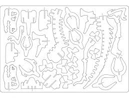 Download puzzle free 3d print models, file formats available including stl, obj, 3dm, 3ds, max. Velociraptor 3d Puzzle Free Dxf File For Free Download Vectors Art