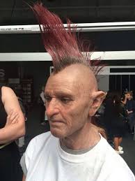 Artista De Maquiagem Transforma Garota Em Velho Punk O Verso Do Inverso