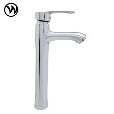 Do not use hot water for washing by hand, or you can be burned. China Tall Cold And Hot Water Wash Hand Zinc Basin Faucet China Bathroom Fittings Mixer