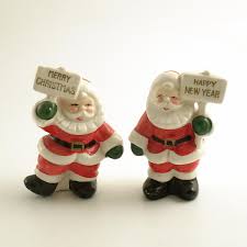 Vintage Santa Claus Salt And Pepper Shakers Etsy Vintage Santa Claus Vintage Santas Stuffed Peppers