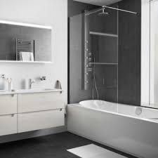 Shower screens are designed to protect the bathroom from water splashing out of the tub. Shower Screen Heaven Bath Walk In Bathtub Screentransparent 400 800 X 1500 Mm