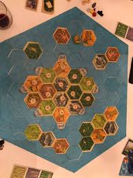 I had heard about some friends getting creative and texting photos of the rules were the same as in the board game: Catan Board Setups Home Facebook