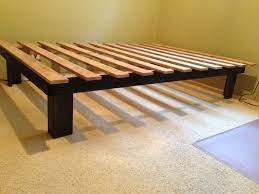 Cheap Easy Low Waste Platform Bed Plans Diy Bed Frame Diy Platform Bed Bedroom Diy