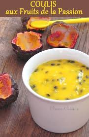 Coulis Aux Fruits De La Passion Recettes De Cuisine Fruit De La Passion Cuisine