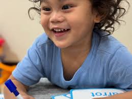 This silly curly boy loves to trace 📝✍️