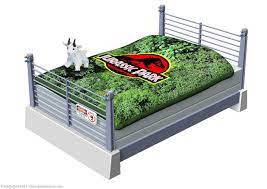 Jurassic Park Bed Frame Design By Dave Delisle Kids Bed Frames Jurassic Room Kid Beds