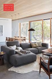 Kelston Sectional Design Within Reach Family Living Room Decor Furniture Design Living Room Modern Living Room Set