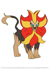 In case you don\'t find what you. Learn How To Draw Pyroar From Pokemon Pokemon Step By Step Drawing Tutorials