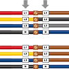 It's important that properties get their wiring checked, to see if the wiring colours are out of date, have deteriorated over time, and to check if they comply with the 18th. 3