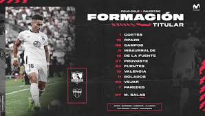 Palestino, martes 28 de enero 2020 20:30 hrs. Colo Colo Vs Palestino Primera Division 2020