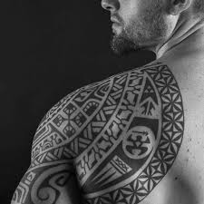 Tribal tattoos can be colored tattoos as well like this one which is using red color and gives a beautiful looks. 101 Best Back Tattoos For Men Cool Design Ideas 2021 Guide