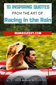 10 Inspirational Quotes From The Art Of Racing In The Rain Movie Review