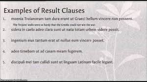 Result Clauses Youtube