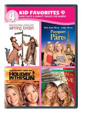 Are mary kate and ashley olsen identical or fraternal twins? Amazon Com 4 Kid Favorites Mary Kate Ashley Travel The World Dvd Various Various Movies Tv