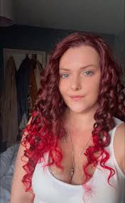 My daughter wearing coffee kisses for red nose day 😊