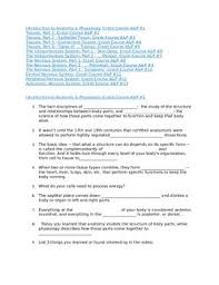 Anatomy Physiology Youtube Crash Course Questions Episodes 1 13 Crash Course Anatomy And Physiology This Or That Questions