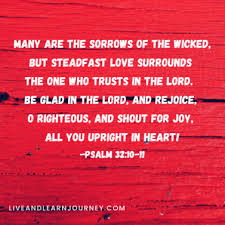 The winds, and clouds, and lightning, by his sure hand are led; Day 169 Psalms 31 37 Live And Learn Journey