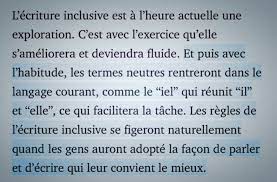Découvrez les arguments pour et contre dans ce débat. Pourquoi Je Suis Contre L Ecriture Inclusive Contrepoints