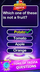 Purple was actually the first color on the rainbow. Word Trivia Free Trivia Quiz Puzzle Word Games Apk 2 4 Android Game Download