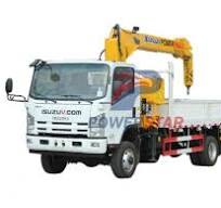 Hot Selling Philippines ISUZU truck mounted boom crane In ...
