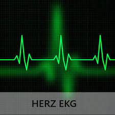 The ekg is used to determine heart rate, heart rhythm and other information regarding the heart's condition. Herz Ekg