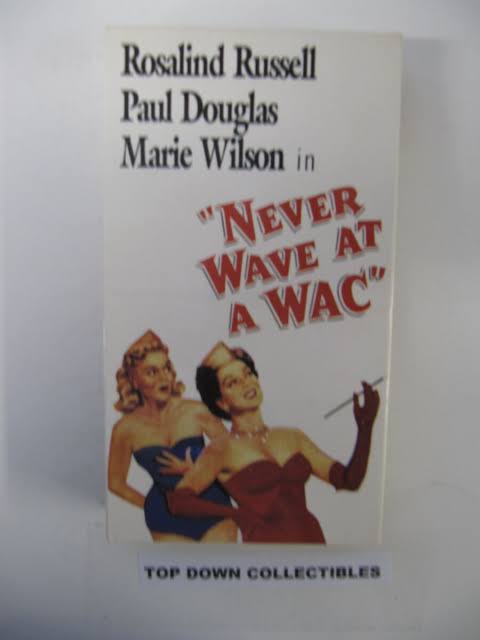 Never Wave At A WAC, Rosalind Russell, Paul Douglas, Marie Wilson VHS Movie  | eBay