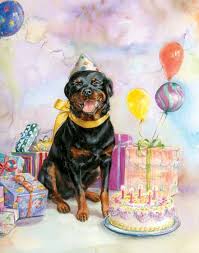 Good Dog Carl W Cake Greeting Card Birthday Greeting Cards Good Dog Carl Birthday Illustration Birthday Greetings