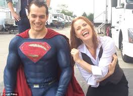 Black And Silver Zack Snyder Superman Suit Henry Cavill Amy Adams Superman Batman V Superman And Lois Lane