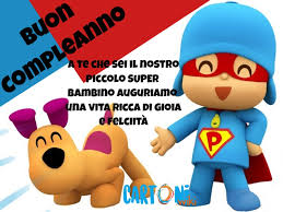 Raccolta di risorse per fare i migliori auguri di buon compleanno della categoria bambini. Pocoyo Biglietto Buon Compleanno Cartoni Animati