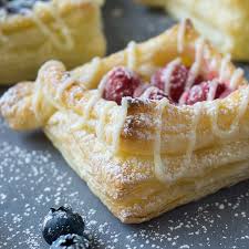 How to bake apple phyllo turnovers: Berry And Cream Cheese Puff Pastries Step By Step Photos Foodtasia