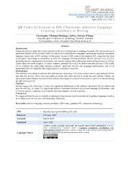 Model footnotes menggunakan apa style. Qr Codes Research Papers Academia Edu