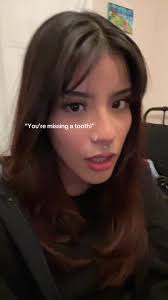 I always lie about how I lost my tooth it keeps the mystery going