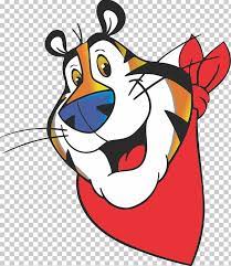 Frosted Flakes Tony The Tiger Breakfast Cereal Kellogg S Png Animals Art Artwork Beak Brand Tiger Art Cereal Kelloggs Tiger Drawing