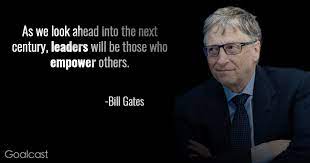 Bill Gates Quote Leaders Goalcast