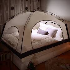 Viel bewegungsfreiheit in schlafsäcken oder schutzsäcken mit netz. Indoor Bed Tent Bettzelt Zelt Bett Bett