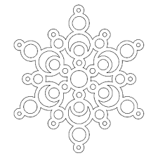A Half Dozen Snowflakes To Color Flocon De Neige Dessin Image A Colorier Coloriage